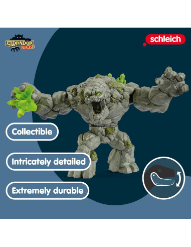 Monstruo de Piedra Schleich 19.5cm con Cristal Removible
