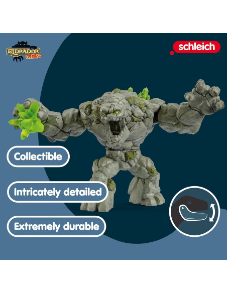 Monstruo de Piedra Schleich 19.5cm con Cristal Removible