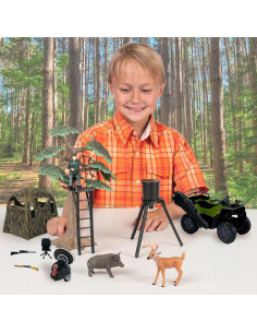 Conjunto de Caza Grande Big Country Toys 13 Piezas 2