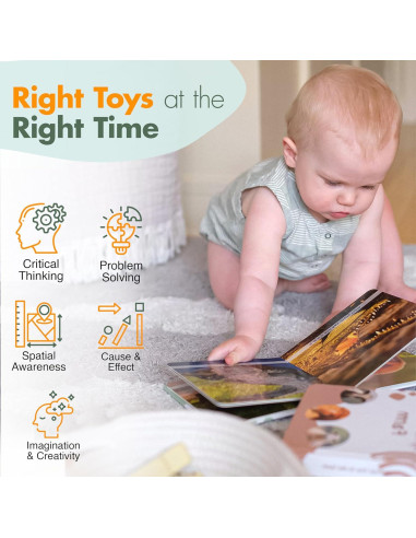 Juego Montessori Bujjify 9-10 Meses Juguetes Educativos