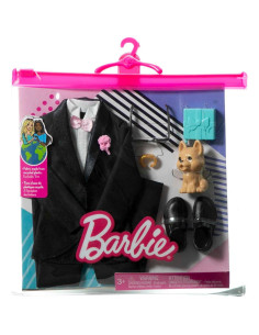Conjunto Nupcial Ken Barbie - Esmoquin, Zapatos y Accesorios 2