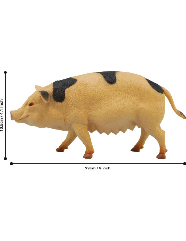 Figura de Cerdo Realista Deluxebase 20x7x17cm Juguete