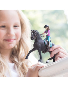 Set de Juego Schleich Horse Club Lisa y Storm 10 Piezas 2
