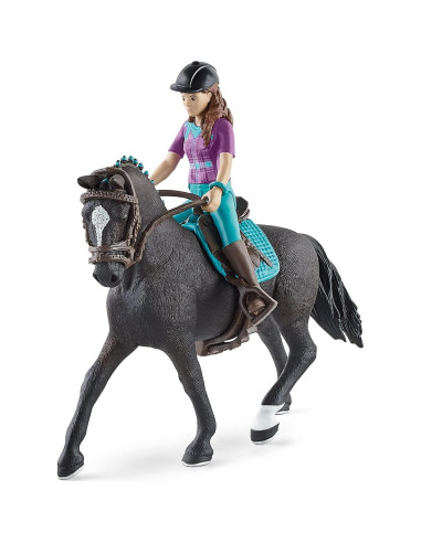 Set de Juego Schleich Horse Club Lisa y Storm 10 Piezas