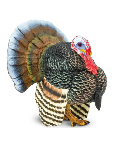 Figura de pavo Safari Ltd. - 7,62 cm - Juguete educativo