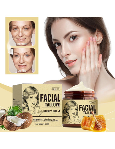 Crema Facial Orgánica GROEI 120g - Hidratante y Reparadora
