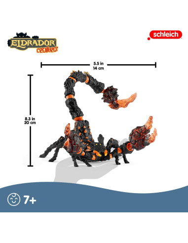Figura de Escorpión de Lava Schleich 20,5 cm para Niños