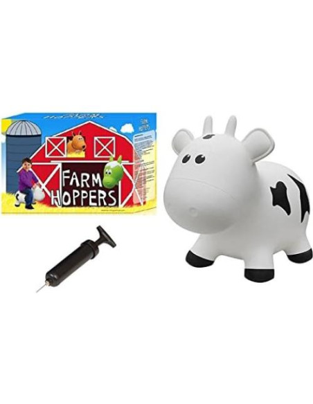 Vaca Inflable Farm Hoppers para Niños 1.36 kg con Bomba