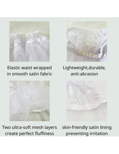 Disfraz Infantil Oveja Kirei Sui Tutu Diadema Cola Patas