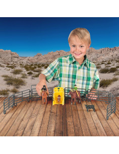 Juego de Roper 14 Piezas Big Country Toys - Vaquero y Caballo 2