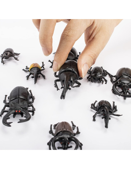 Figuras de Escarabajo Bbiamsleep 10 Piezas Realistas