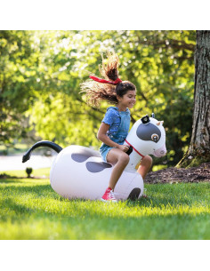 Juguete Saltarín Inflable Vaca Hearthsong 48x114cm 2