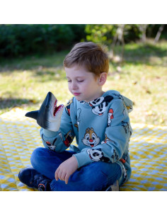 Títere de Mano Tiburón Gemini para Niños Juguete Realista 2