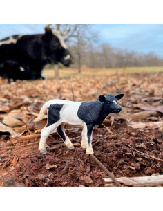 Figura Ternero Holstein Safari Ltd. 8,26 cm Juguete Educativo 2