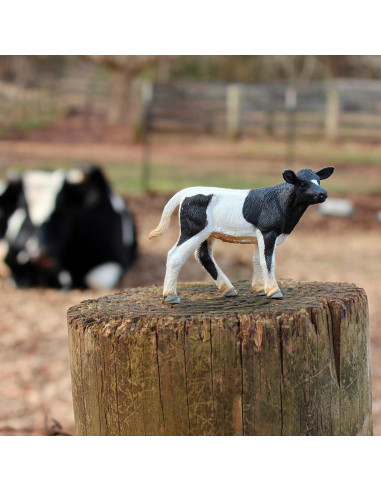 Figura Ternero Holstein Safari Ltd. 8,26 cm Juguete Educativo