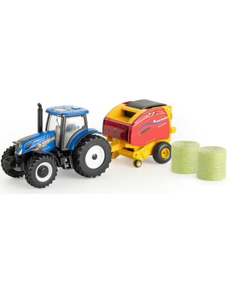 Conjunto Granja Lechera Camión 1:64 Tractor T6.165