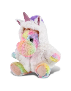 DolliBu Alce Arcoíris con Unicornio 22,86 cm Juguete de Peluche