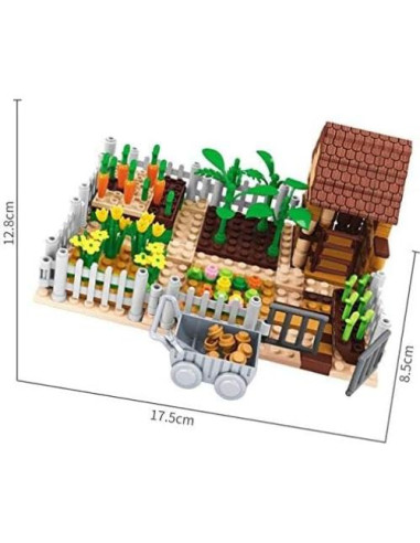 Bloques de Construcción General Jim Jardín Casa de Campo 263 Piezas
