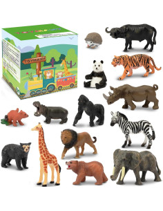 Figuras de Animales Mini Toymany 28 Piezas Realistas 2