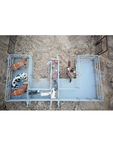 Little Buster Toys Jinete de Toro - Vaquero en Toro 13x8.5 cm