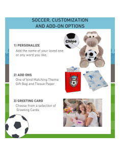 DolliBu Cocodrilo Gris Sentado con Balón de Fútbol 22,86 cm 2