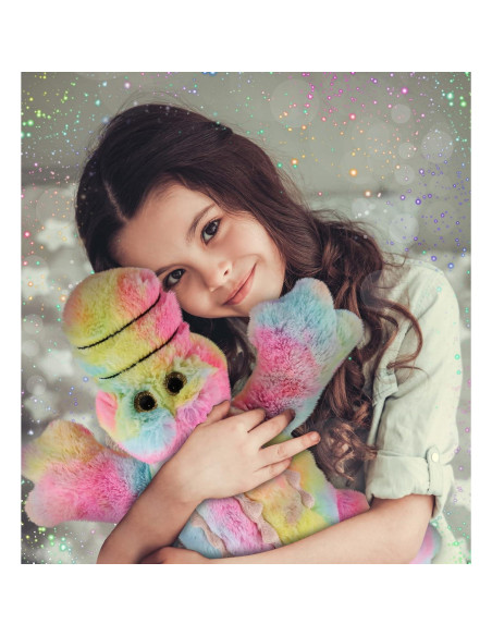 DolliBu Peluche Cocodrilo Arcoíris Suave 43 cm DolliBu Peluche Cocodrilo Arcoíris Suave 43 cm