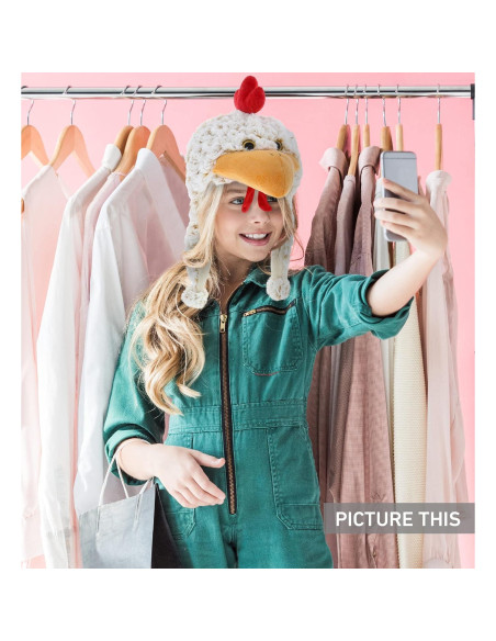 Conjunto de Sombreros de Peluche DolliBu 4 Animales Suaves