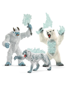Set de Juguetes Monstruos Schleich Eldrador 3 Piezas Hielo