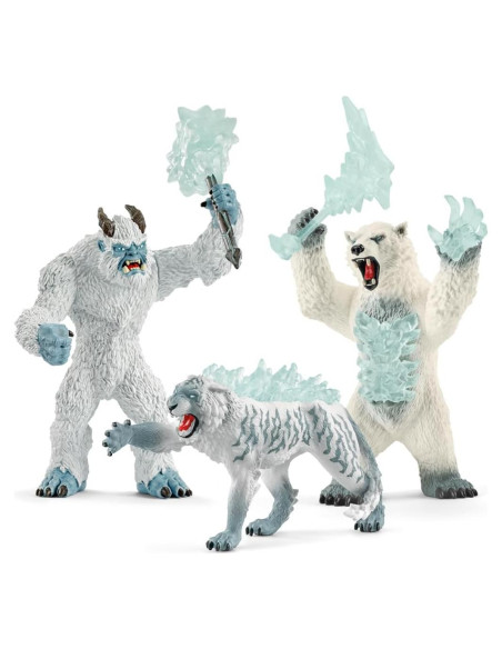 Set de Juguetes Monstruos Schleich Eldrador 3 Piezas Hielo