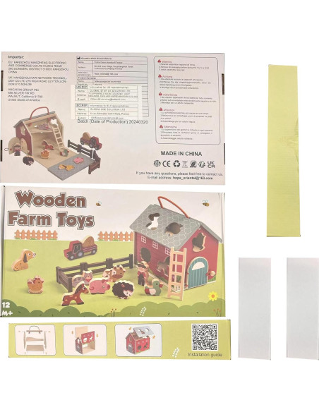 Juego de Juguetes de Animales de Granja XIAPIA 21x20x15 cm Juego de Juguetes de Animales de Granja XIAPIA 21x20x15 cm