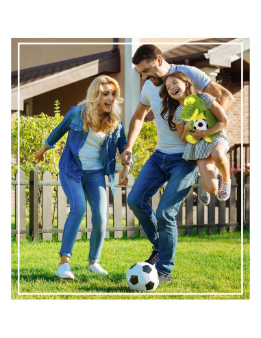 Juguete de Peluche Cocodrilo Verde DolliBu 30 cm con Balón