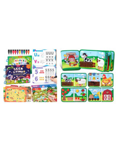 Libro Ocupado JoyCat Animales de Granja 15 Actividades