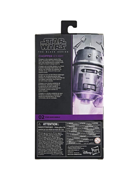 Figura de Acción Chopper (C1-10P) Star Wars La Serie Negra 15 cm