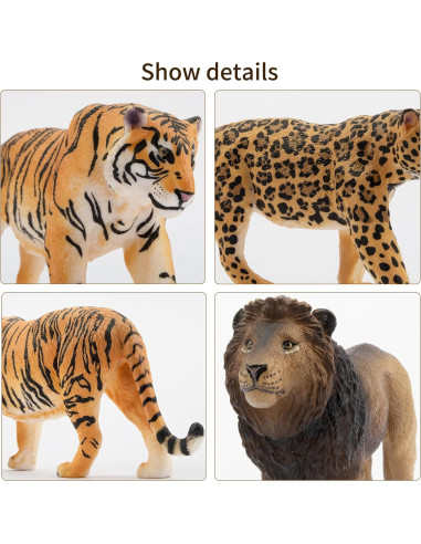 Figuras de Animales Toymany 16PCS Selva y Granja