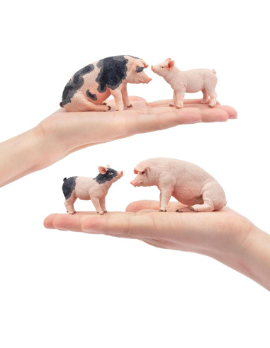 Figuras de Animales Toymany 16PCS Selva y Granja