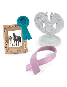 Set Accesorios Torneos Schleich Club de Caballos 4 Piezas