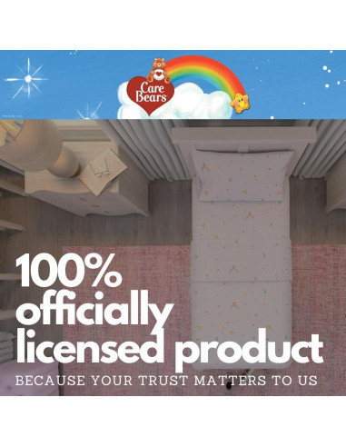 Juego de Sábanas Care Bears Franco 3 Piezas Microfibra