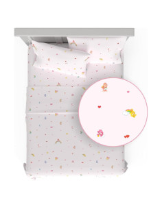 Juego de Sábanas Care Bears Franco 4 Piezas Microfibra