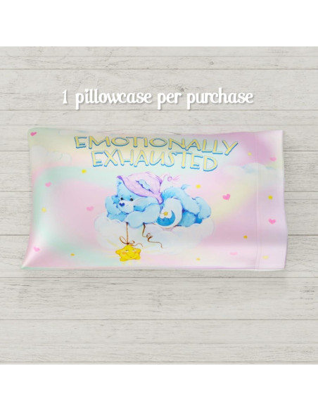 Funda de Almohada Satén Care Bears Estándar 50x76 cm Funda de Almohada Satén Care Bears Estándar 50x76 cm