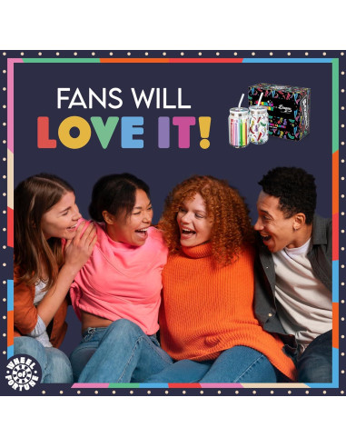 Set de Vasos Dragon Glassware Ruleta de la Fortuna 2 Pzas