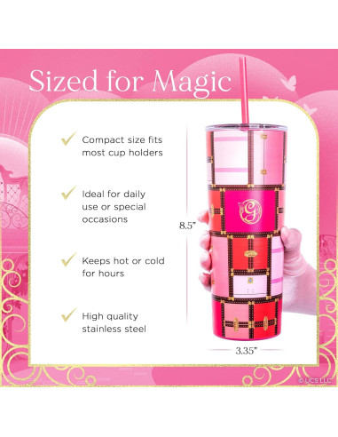 Vaso Térmico Dragon Glassware 24 oz Glinda Aislado