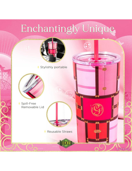 Vaso Térmico Dragon Glassware 24 oz Glinda Aislado