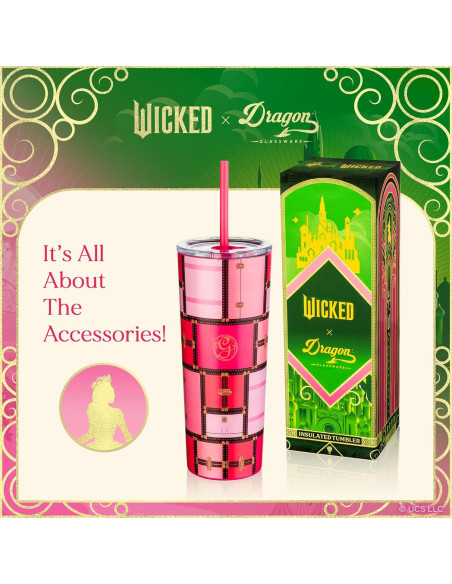 Vaso Térmico Dragon Glassware 24 oz Glinda Aislado
