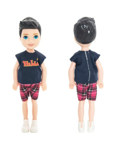 Conjunto 10 Muñecas Mini ONEST 12.7 cm Ropa y Zapatos 2