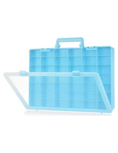 Caja de Almacenamiento MYMOON HOME 48 Compartimentos Azul