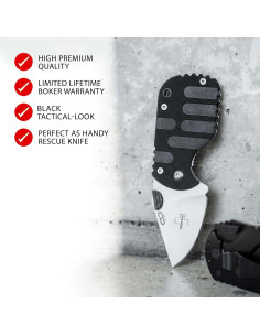 Cuchillo Plegable Boker Plus Subcom 2.0 Negro D2 Zytel 2