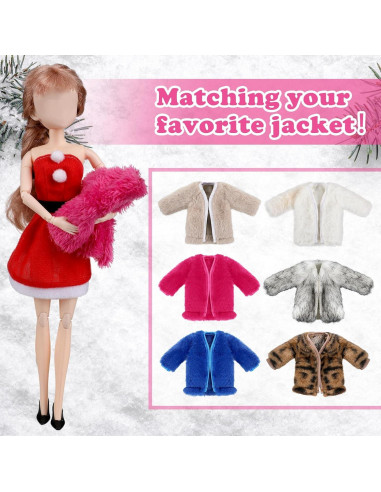 Conjunto Ropa de Muñeca Bencailor 6 Piezas 30 cm