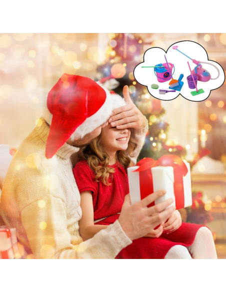 Juego de Limpieza para Casa de Muñecas DoubleWood 9 Piezas