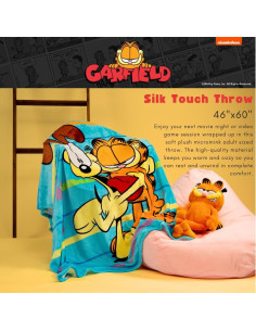 Manta Garfield Franco Collectibles 116x152 cm Suave 2