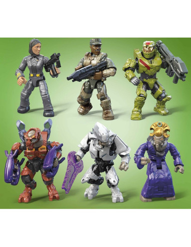 Mega Construx Halo Set 20 Aniversario 20 Figuras 352 Piezas